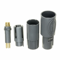 1-1877846-1 PLUG 6POS 80 DEG GRY/GRY 4.0-5.2