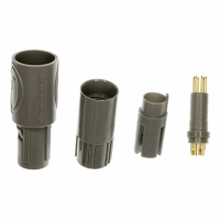 1-1877846-2 PLUG 6POS 80 DEG GRY/GRY 2.7-3.9