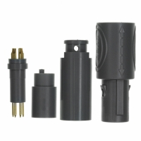 1877850-3 PLUG 6POS 0 DEG GRY/GRY CABL 6.4