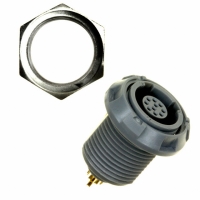 1877069-3 CONN RCPT 10POS 80 DEG GRAY/GRAY