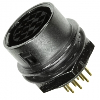 HR10A-10R-12SB(72) CONN RECEPT 12POS FMALE DIP GOLD