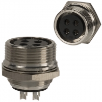 RM15TRH-4SA(71) CONN RECEPT 4POS W/SOCKET INSERT