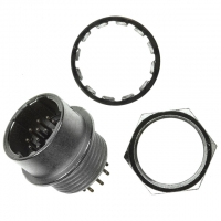 HR10A-10R-12PB(72) CONN RECEPT 12POS MALE DIP GOLD