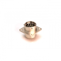 JRC16BR-7P CONN RECEPT 7 POS PIN SILVER