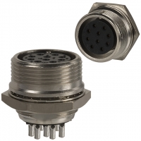 RM15TRH-10S CONN RECEPT 10POS W/SKT INSERT