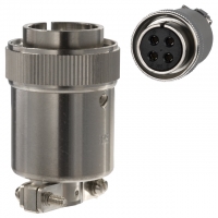 RM15TP-4SA CONN PLUG 4POS W/SOCKET INSERT