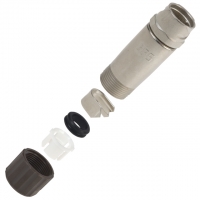 LF10WBJ-12P CONN JACK WATERPROOF 12POS MALE