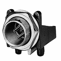 TRA3M CONN RCPT CORD MINI 3POS MALE PC