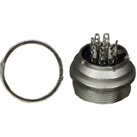 C091 31G008 100 2 U CONN FEMALE RCPT 8POS REAR MT
