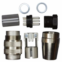 C091 31H105 100 2 U CONN MALE 5POS CABLE STRGHT