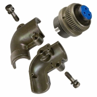 97-3108B-10SL-3S CONN PLUG RT ANG 3POS W/SOCKETS