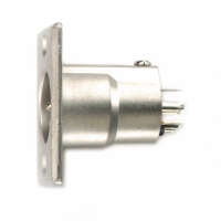 5117A CONN XLR MALE PANEL RECEPT 3POS