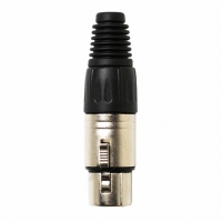 5125A CONN XLR FMALE PLUG STRGHT 5SCKT