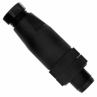 1662256 CONN PLUG STR PLAST KNURL 5POS