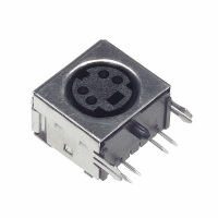 MD-40ST CONN MINI DIN RECPT SLIM PCB 4P