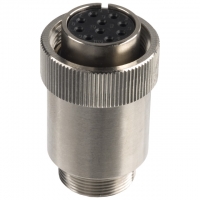 RM15WTP-10S CONN PLUG 10POS W/SOCKET INSERT