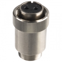 RM15WTP-2S CONN PLUG 2POS W/SOCKET INSERT