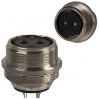 RM15WTR-2S CONN RECEPT 2POS W/SOCKET INSERT