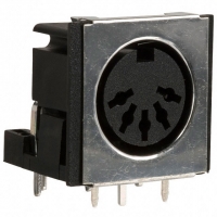 2DJ-0065PSA2 CONN CIR DIN RECEPT RT ANG 5POS