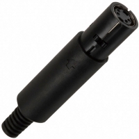 63000-4P CONN MINI DIN JACK 4POS