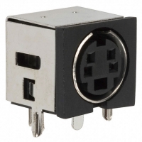 2MJ-0102A120 CONN MINI DIN SHIELDED ANG 4POS