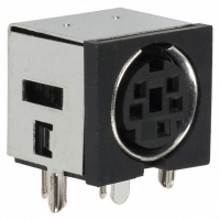 2MJ-0103A120 CONN MINI DIN SHIELDED ANG 5POS