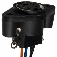 2MJ-20216000 CONN MINIDIN RECEPT PNL MNT 4POS
