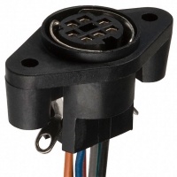 2MJ-20516000 CONN MINIDIN RECEPT PNL MNT 7POS