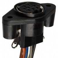 2MJ-20616000 CONN MINIDIN RECEPT PNL MNT 8POS
