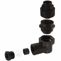 T3108 081 CONN CIR MALE RTANG 4POS CBL MNT