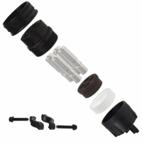 ACC06E32-17R(025) CONN PLUG FREE/HANG 4POS SIZE 4