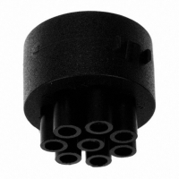 12734/1 CONN INSERT 8PIN SOLDER BLACK