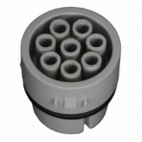 12735 CONN INSERT 8SOCKET CRIMP GREY