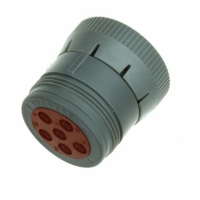 AHD16-6-12S-B010 CONN PLUG 6POS W/COUPLING