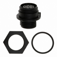 PX0412/08S CONN JAM NUT 8POS FEMALE