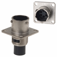 UT0W0106PH CONN RCPT HD MALE 6POS WALL MT