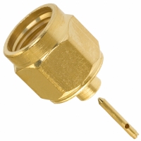 142-0693-001 CONN PLUG STRAIGHT SOLDER GOLD S