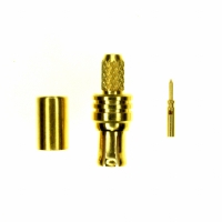 133-9403-001 CONN MCX PLUG STRA. CRIMP GOLD