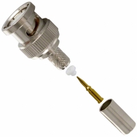 31-321-RFX BNC PLUG CRIMP, RG-59, 50 OHM