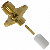 132108 CONN SMA JACK PNL .141 S/R CABLE
