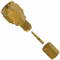 142-9407-001 CONN SMA PLUG STRA. CRIMP GOLD