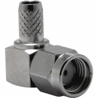 CONREVSMA012-R58 CONN RPSMA ML R/A END CRMP RG58