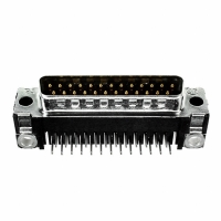 5747238-2 CONN D-SUB PLUG R/A 25POS 30GOLD