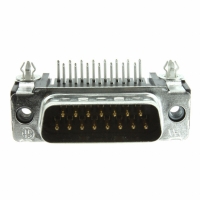 747841-3 CONN D-SUB PLUG R/A 15POS PCB AU