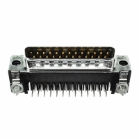 5747842-4 CONN D-SUB PLUG R/A 25POS GOLD