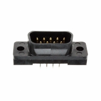 208006-1 CONN D-SUB PLUG STR 9POS PCB AU
