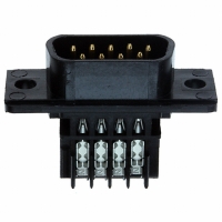 745203-9 CONN D-SUB PLUG 9P 22-26AWAG AU