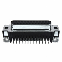 5745783-3 CONN D-SUB RCPT R/A 25POS GOLD
