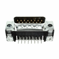 5747236-4 CONN D-SUB PLUG R/A 15POS 30GOLD