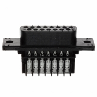 745205-7 CONN D-SUB RCPT 15P 22-26AWG AU
